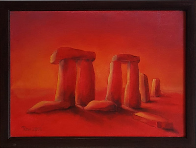 Tuna Öterkuş imzalı tablo — Yağlı Boya, 25×35 cm, 300 TL müzayede satışı
