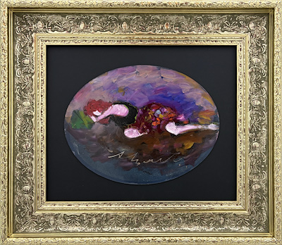 Alp Bartu imzalı tablo — Yağlı Boya, 37×30 cm, 16.000 TL müzayede satışı