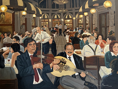 Sema Peyman imzalı tablo — Yağlı Boya, 60×80 cm, 30.000 TL müzayede satışı