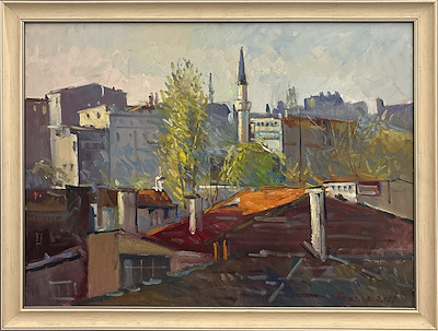 Teymur Ağalıoğlu imzalı tablo — Yağlı Boya, 60×80 cm, 25.000 TL müzayede satışı