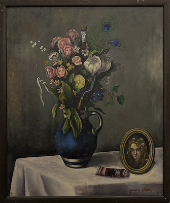 Yasemin Gülerhan imzalı tablo — Yağlı Boya, 50×40 cm, 3.000 TL müzayede satışı