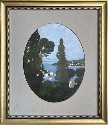 Gül Pınar Cimok imzalı tablo — Yağlı Boya, 30×23 cm, 19.000 TL müzayede satışı