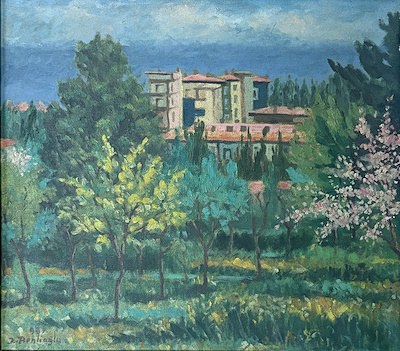 Kemal Benlioğlu imzalı tablo — Yağlı Boya, 33×37 cm, 12.000 TL müzayede satışı