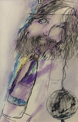 Tuncay Betil imzalı tablo — Karışık Teknik, 30×20 cm, 15.000 TL müzayede satışı