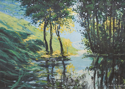 Abdullah Taktak imzalı tablo — Yağlı Boya, 50×70 cm, 11.000 TL müzayede satışı
