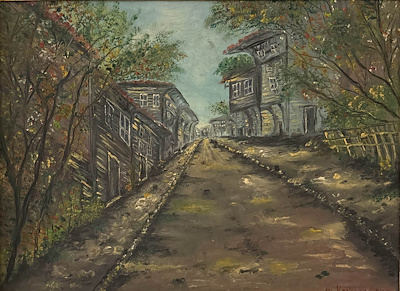 Krikor Zarifyan imzalı tablo — Yağlı Boya, 40×50 cm, 22.500 TL müzayede satışı