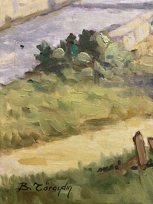 Bahri Töraydın imzalı tablo — Yağlı Boya, 70×50 cm, 7.000 TL müzayede satışı