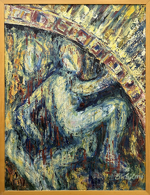 Esin Erol imzalı tablo — Yağlı Boya, 80×60 cm, 5.000 TL müzayede satışı
