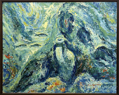 Esin Erol imzalı tablo — Yağlı Boya, 65×80 cm, 5.000 TL müzayede satışı