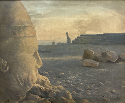 Faruk Öz imzalı tablo — Yağlı Boya, 50×60 cm, 12.000 TL müzayede satışı