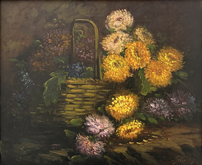 Agop Egoyan imzalı tablo — Yağlı Boya, 42×52 cm, 21.000 TL müzayede satışı