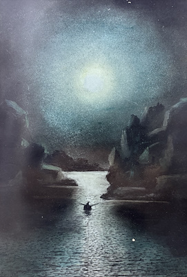 Sarkis Azarian imzalı tablo — Yağlı Boya, 33×23 cm, 30.000 TL müzayede satışı