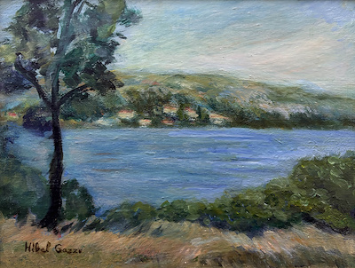 Hibel Gazze imzalı tablo — Yağlı Boya, 30×40 cm, 5.000 TL müzayede satışı