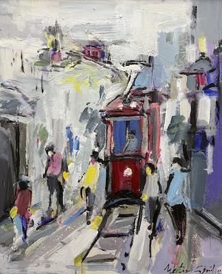 Metin Gönül imzalı tablo — Yağlı Boya, 50×40 cm, 50.000 TL müzayede satışı