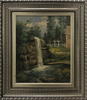 Türker Güneşoğlu imzalı tablo — Yağlı Boya, 50×40 cm, 9.000 TL müzayede satışı