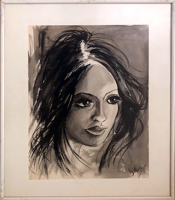 Silvia Papazyan imzalı tablo — Karışık Teknik, 25×20 cm, 10.000 TL müzayede satışı