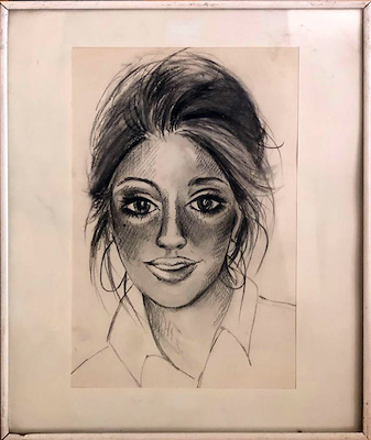 Silvia Papazyan imzalı tablo — Karışık Teknik, 25×20 cm, 10.000 TL müzayede satışı
