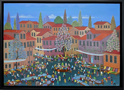 Bayram Gümüş imzalı tablo — Yağlı Boya, 60×80 cm, 130.000 TL müzayede satışı
