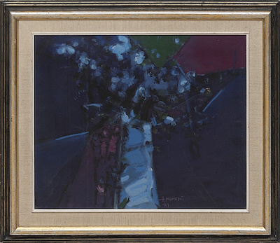 Hasan Pekmezci imzalı tablo — Yağlı Boya, 42×52 cm, 18.000 TL müzayede satışı