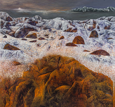 Ekrem Kadak imzalı tablo — Yağlı Boya, 140×150 cm, 150.000 TL müzayede satışı