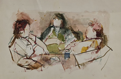 Muhammer Durmuş imzalı tablo — Sulu Boya, 32×50 cm, 6.000 TL müzayede satışı