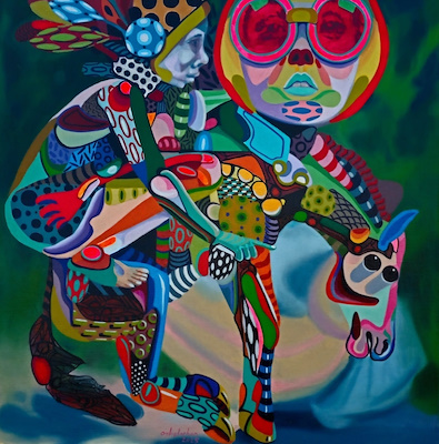 Levent Oyluçtarhan imzalı tablo — Yağlı Boya, 50×50 cm, 18.000 TL müzayede satışı
