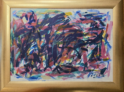 Asım İşler imzalı tablo — Akrilik Boya, 47×65 cm, 65.000 TL müzayede satışı