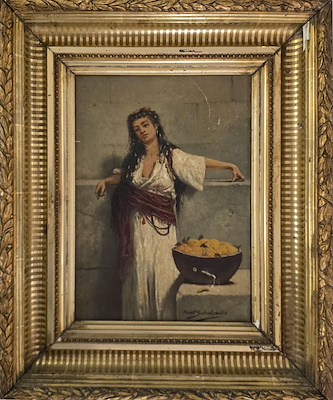 Joseph Schakewıtz imzalı tablo — Yağlı Boya, 37×25 cm, 25.000 TL müzayede satışı
