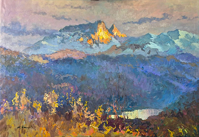 Ramil Mammadov imzalı tablo — Yağlı Boya, 90×130 cm, 35.000 TL müzayede satışı