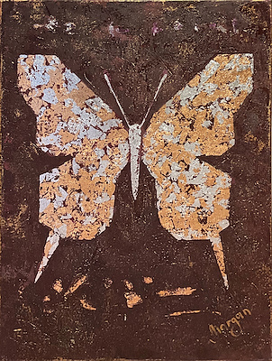 Cornelia Morgan imzalı tablo — Karışık Teknik, 70×50 cm, 10.000 TL müzayede satışı