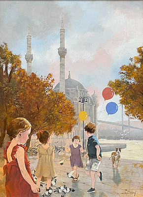 Faruk Cimok imzalı tablo — Yağlı Boya, 60×80 cm, 400.000 TL müzayede satışı