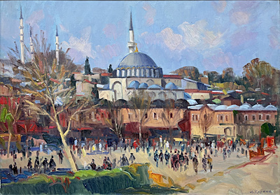 Ümmet Karaca imzalı tablo — Yağlı Boya, 70×100 cm, 70.000 TL müzayede satışı