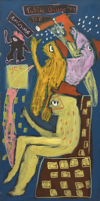 Fatih Urunç imzalı tablo — Yağlı Boya, 100×50 cm, 55.000 TL müzayede satışı
