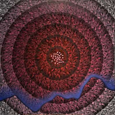 Serhat Diker imzalı tablo — Akrilik Boya, 100×100 cm, 35.000 TL müzayede satışı