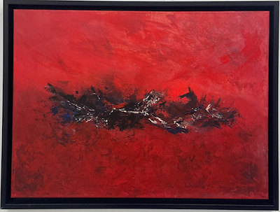 Lal Demir imzalı tablo — Akrilik Boya, 55×75 cm, 20.000 TL müzayede satışı