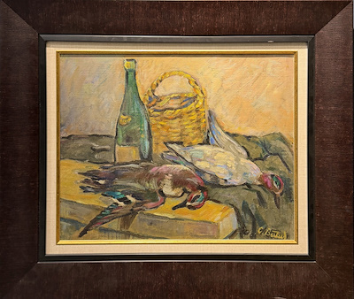 Cevdet Batur imzalı tablo — Yağlı Boya, 40×35 cm, 30.000 TL müzayede satışı