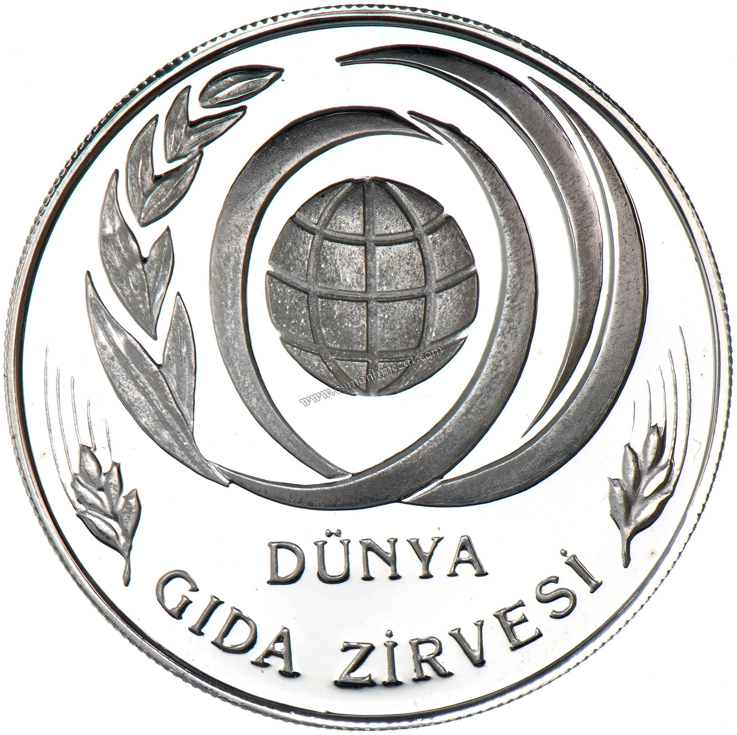 SERTİFİKALI-1996 FAO 750.000 Lira Dünya Gıda Zirvesi Başak Sağda