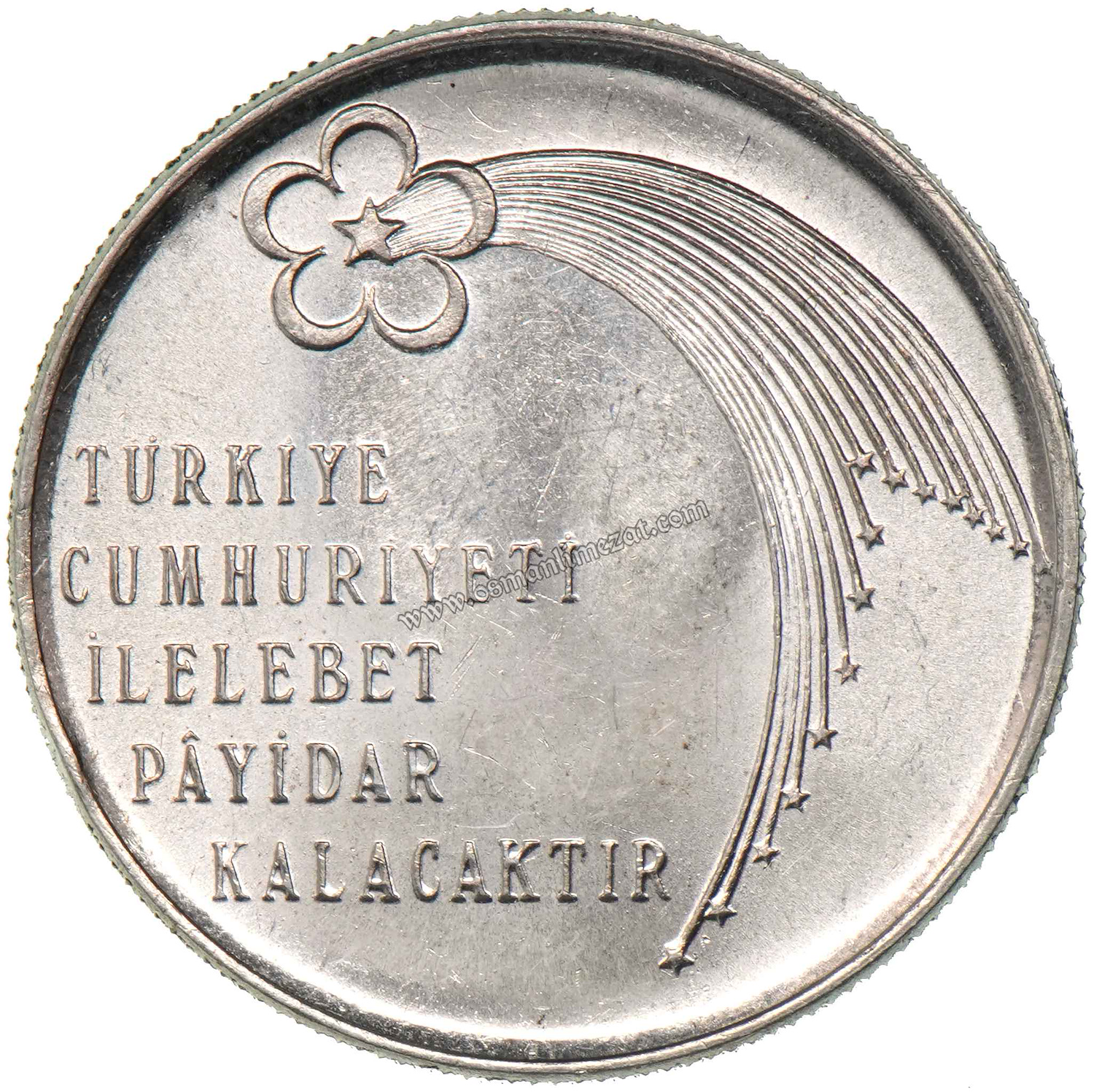 BASKI ADEDİ 68730-1973 Türkiye Cumhuriyeti'nin 50.Yılı 50 lira