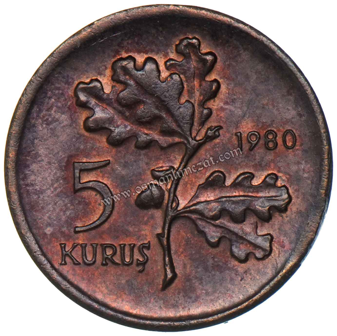 1979 FAO 5 Kuruş Köylü Kadınını Kalkındırma (bronz) TR#H051 - ÇİL