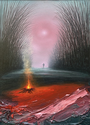 Yasin Canlı imzalı tablo — Akrilik Boya, 70×50 cm, 25.000 TL müzayede satışı