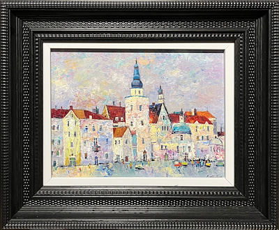 Sergey Rybak imzalı tablo — Yağlı Boya, 17×23 cm, 3.750 TL müzayede satışı