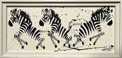 Tınga Tınga Sanatı imzalı tablo — Yağlı Boya, 13×30 cm, 2.750 TL müzayede satışı