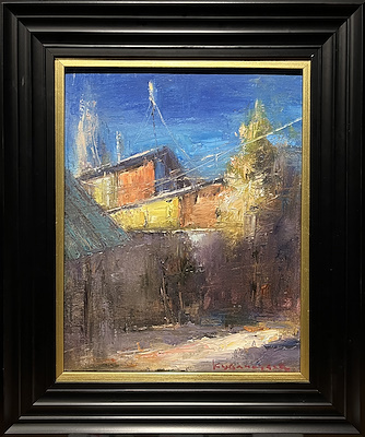 Kubanychbek Ibragimov imzalı tablo — Yağlı Boya, 38×30 cm, 3.000 TL müzayede satışı