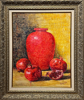 Sadyk Murzakhanov imzalı tablo — Yağlı Boya, 40×30 cm, 5.500 TL müzayede satışı