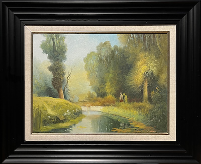 Sender Petr imzalı tablo — Yağlı Boya, 38×38 cm, 5.000 TL müzayede satışı