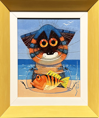 Vadim Polajaev imzalı tablo — Yağlı Boya, 25×20 cm, 5.000 TL müzayede satışı