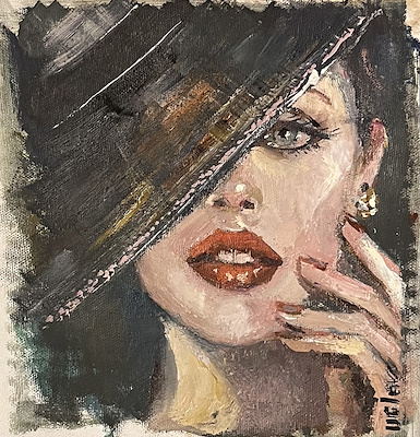 Alexsandr Uglov imzalı tablo — Yağlı Boya, 21×20 cm, 4.250 TL müzayede satışı
