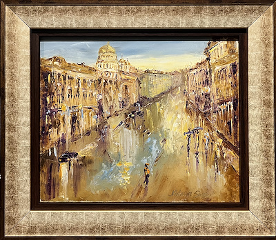 Natalya Soylu imzalı tablo — Yağlı Boya, 24×28 cm, 2.750 TL müzayede satışı