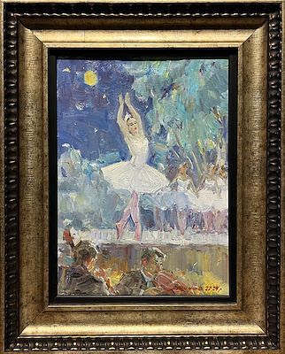 Vladimir Trush imzalı tablo — Yağlı Boya, 37×27 cm, 7.000 TL müzayede satışı