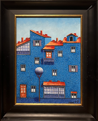 Emzar Mghebrishvili imzalı tablo — Yağlı Boya, 40×30 cm, 8.500 TL müzayede satışı